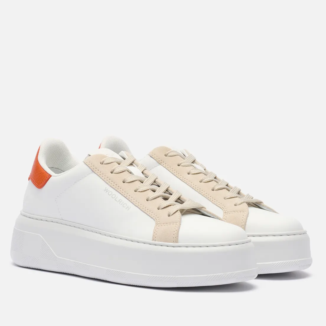 Woolrich Женские кроссовки Chunky Court Suede