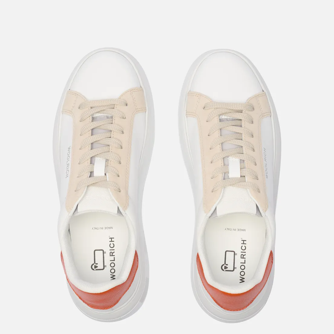 Woolrich Женские кроссовки Chunky Court Suede
