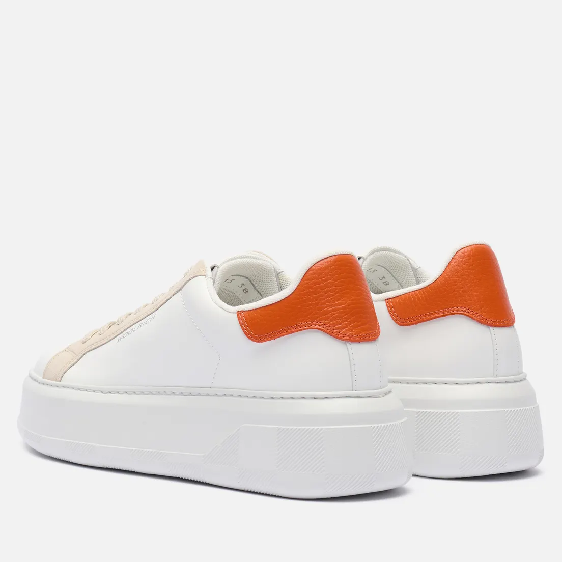 Woolrich Женские кроссовки Chunky Court Suede