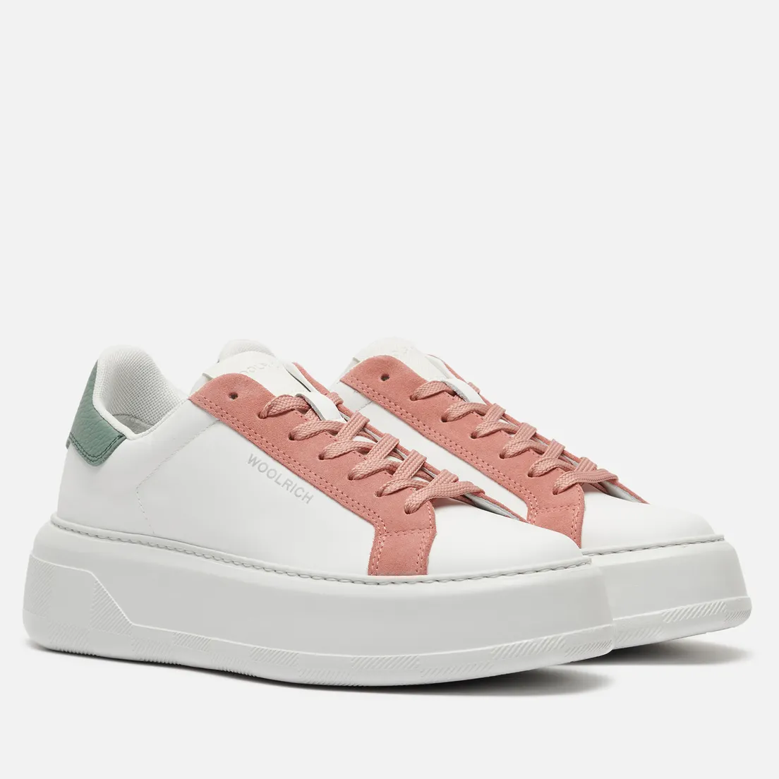 Woolrich Женские кроссовки Chunky Court Suede