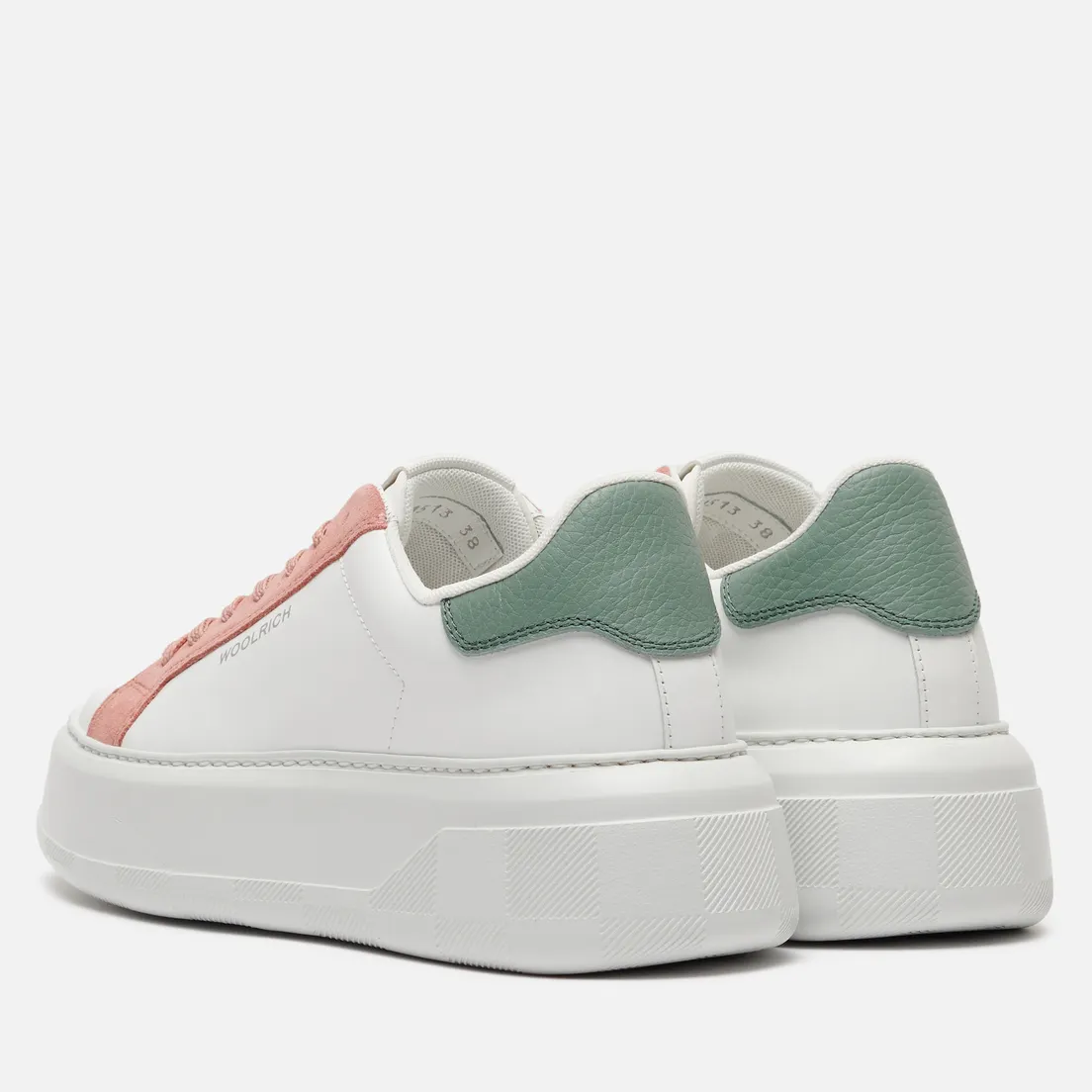 Woolrich Женские кроссовки Chunky Court Suede