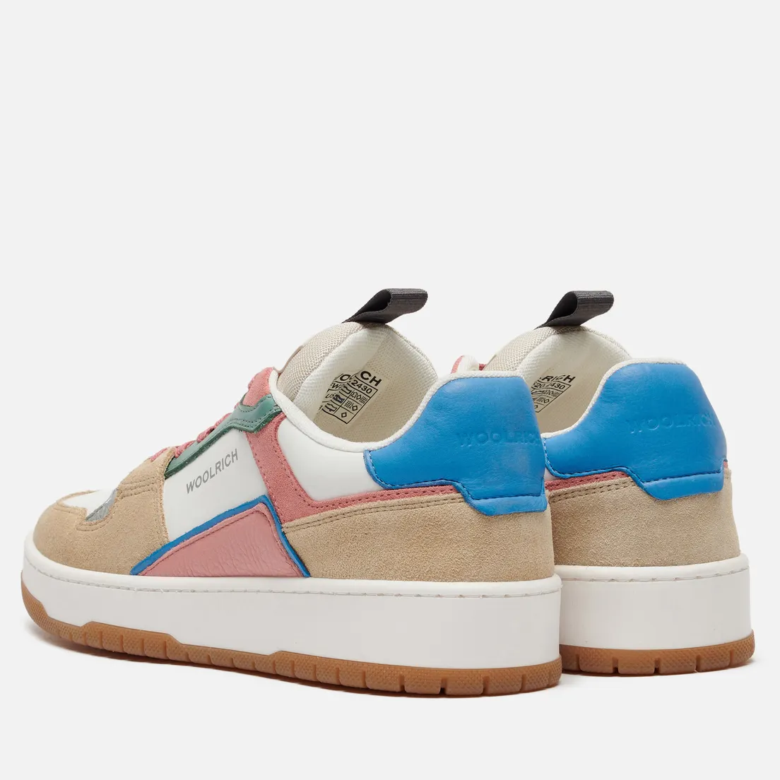 Woolrich Женские кроссовки Classic Basket Low Suede