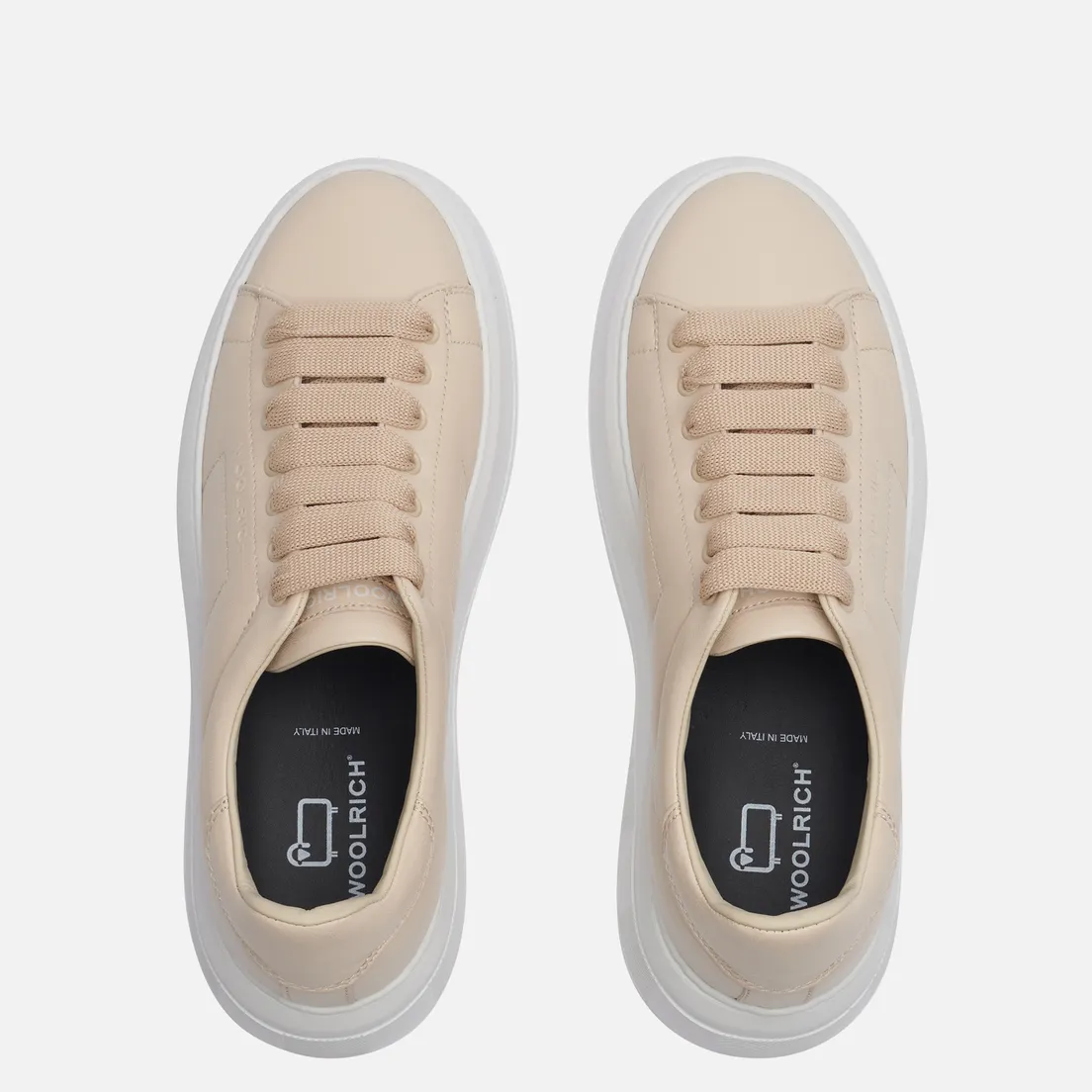 Woolrich Женские кроссовки Chunky Court Nappa