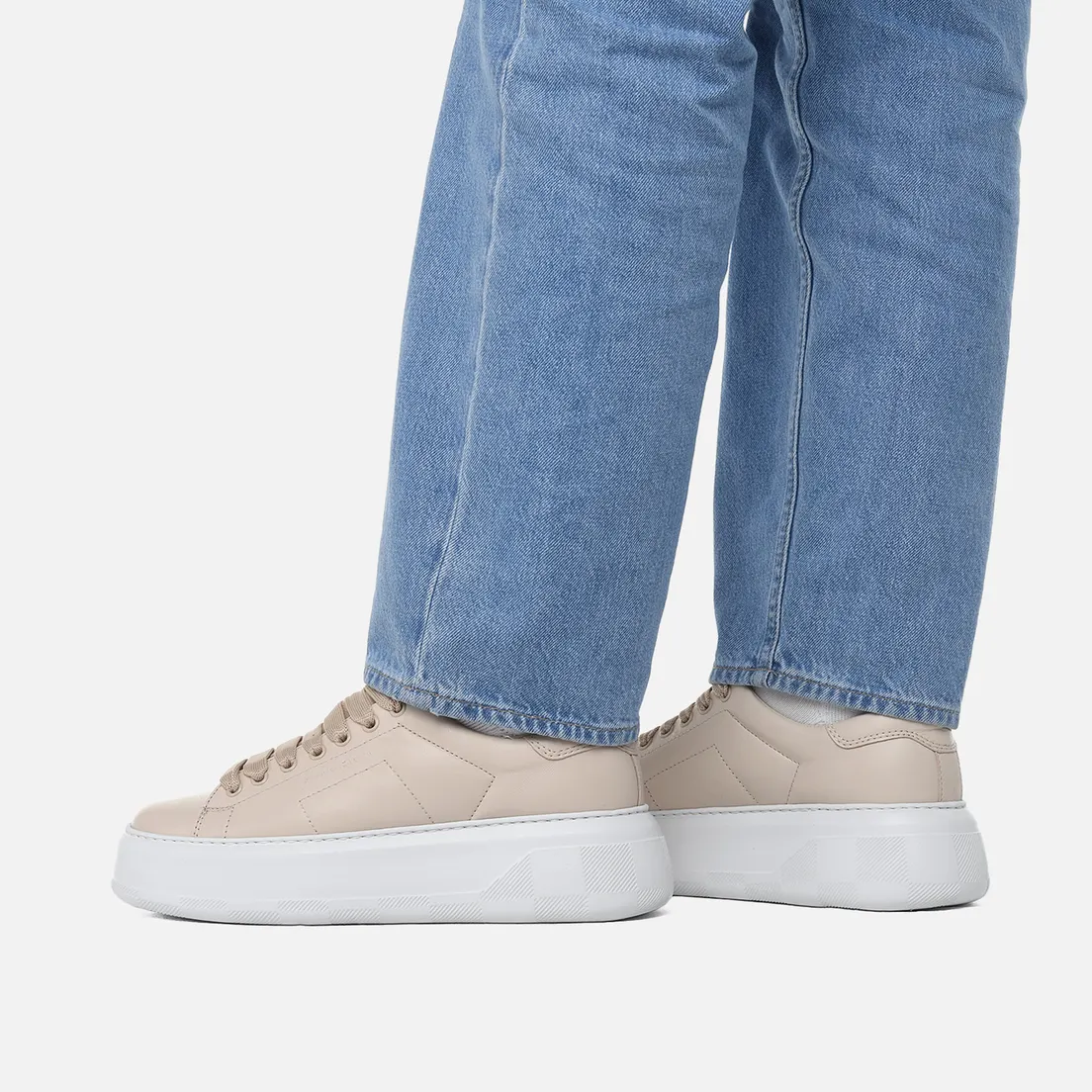 Woolrich Женские кроссовки Chunky Court Nappa