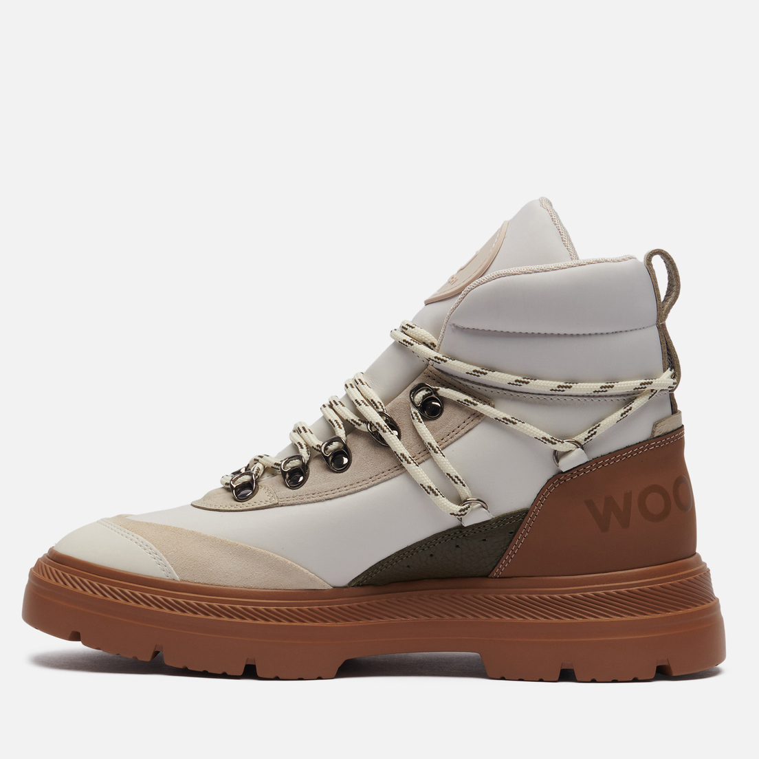 Woolrich Женские ботинки Retro Hiking Gum/Suede