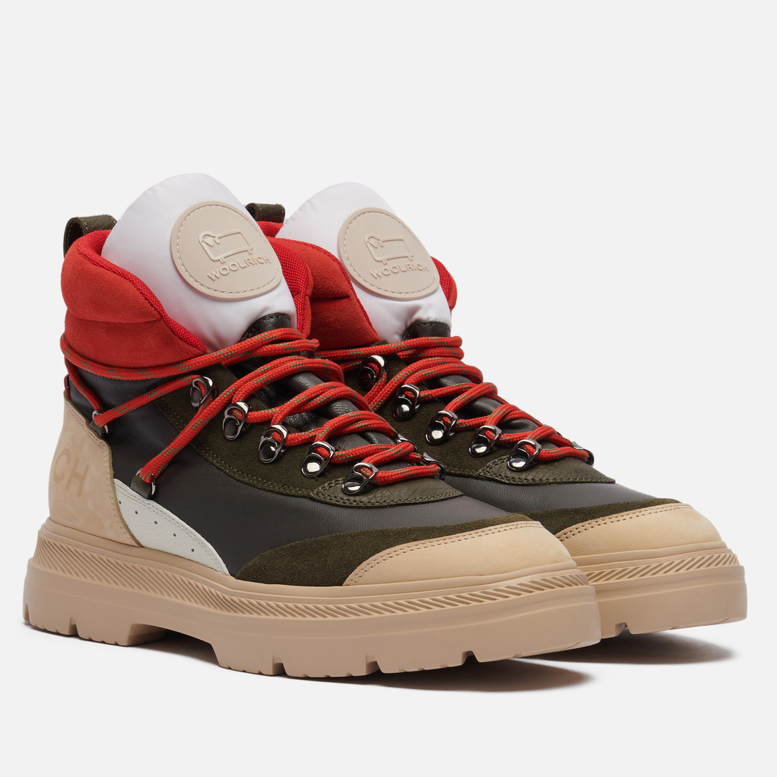 Woolrich Женские ботинки Retro Hiking Nubuck/Suede