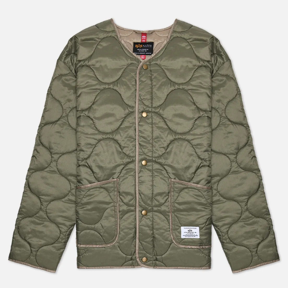 Alpha Industries Женская куртка лайнер Contrast Quilted Liner