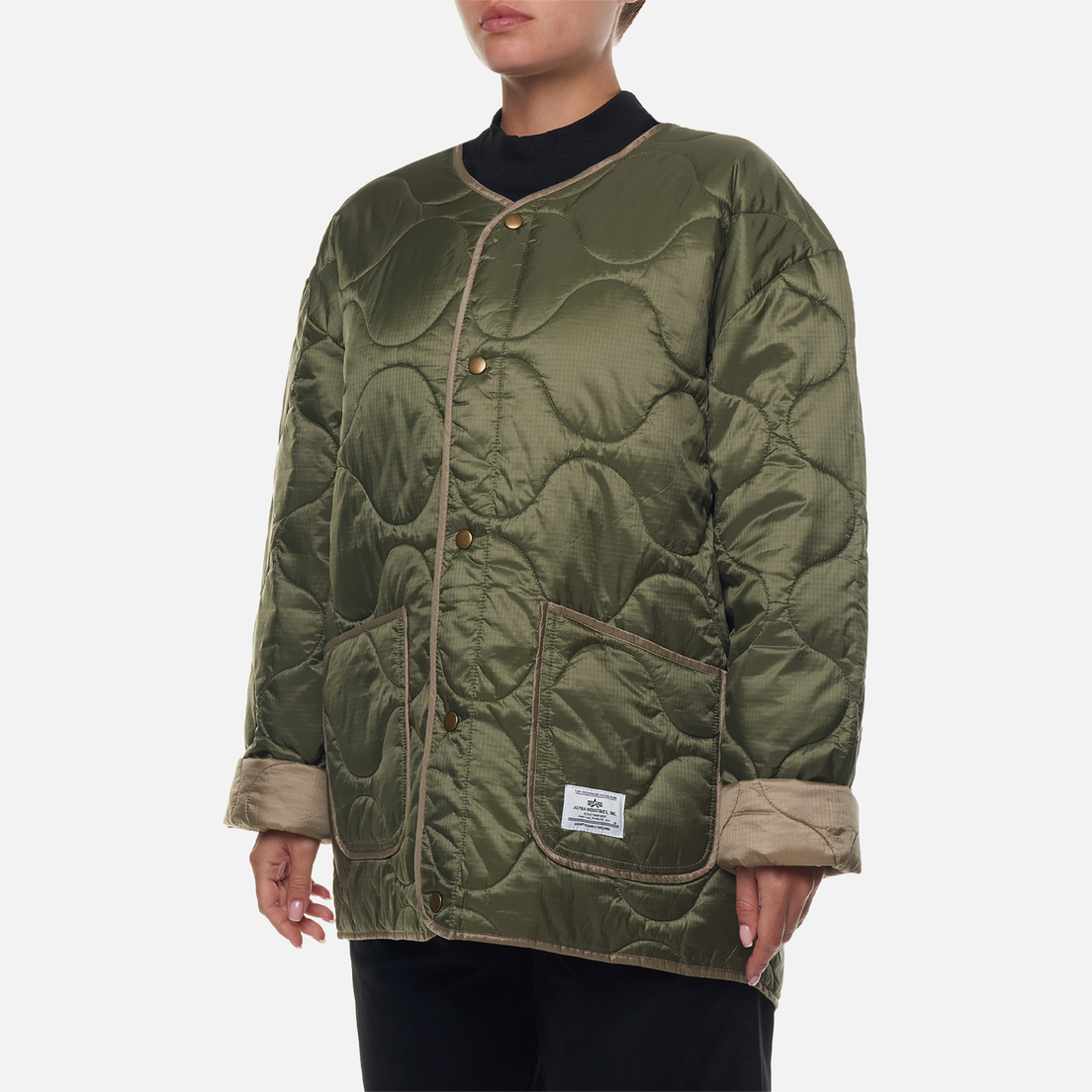 Alpha Industries Женская куртка лайнер Contrast Quilted Liner