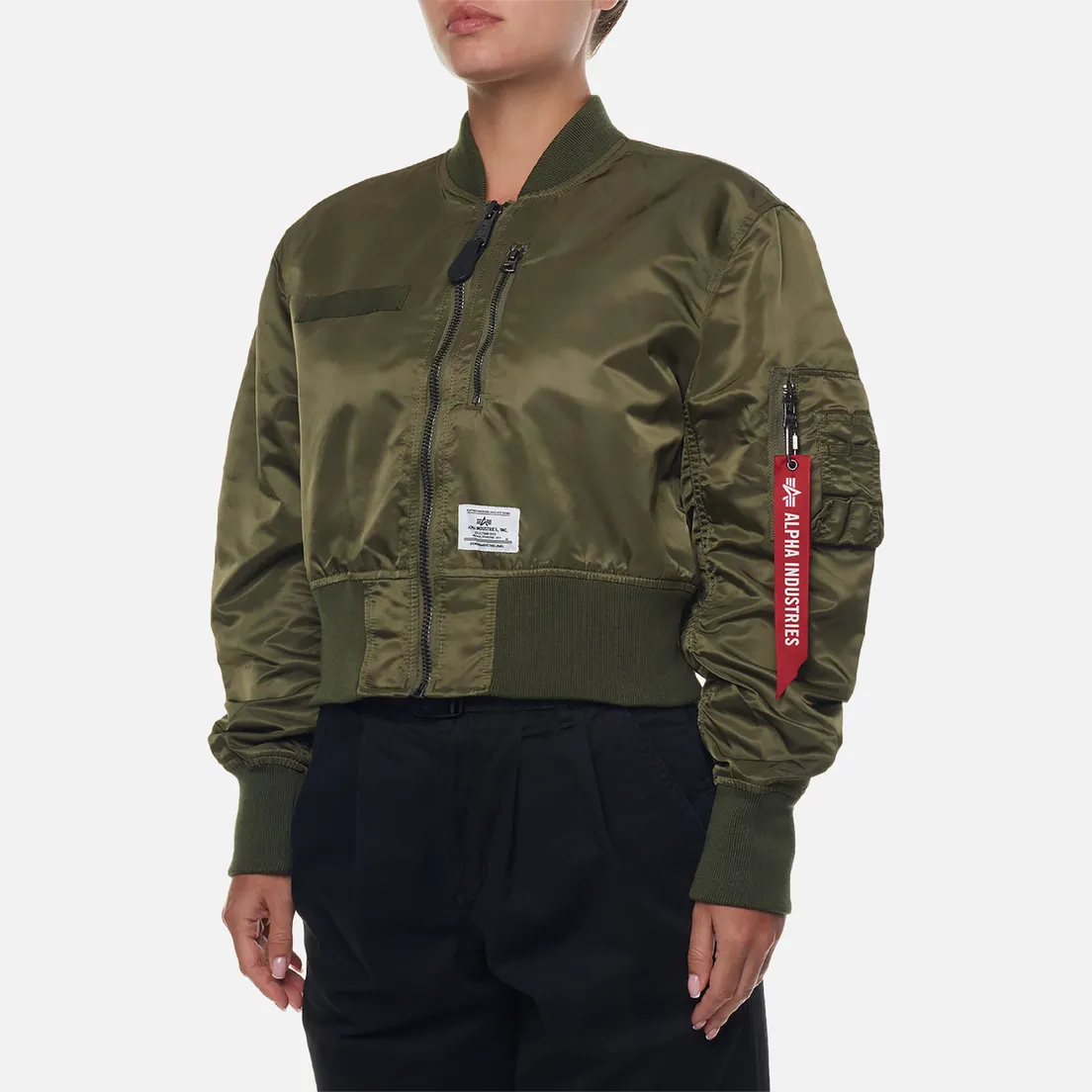 Alpha Industries Женская куртка бомбер L-2B Cropped Gen II Flight
