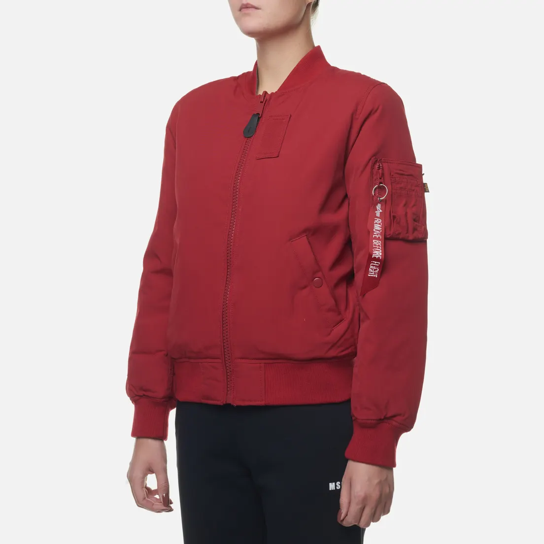 Alpha Industries Женская куртка бомбер MA-1 Down Flight