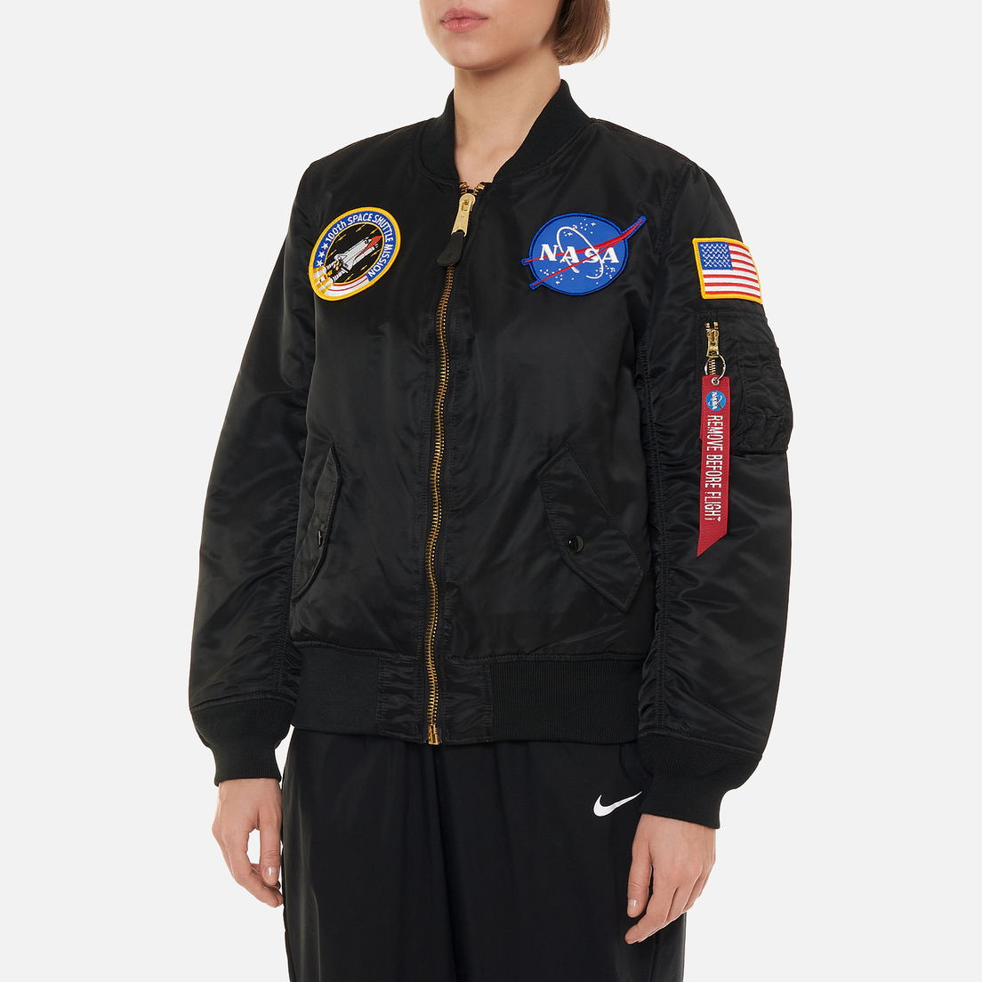 Alpha Industries Женская куртка бомбер MA-1 NASA