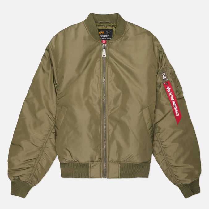 Женская куртка бомбер Alpha Industries MA-1 Relaxed Fit Flight Oxford