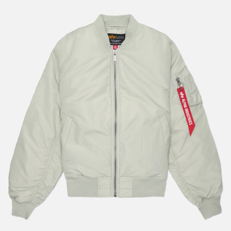 Женская куртка бомбер Alpha Industries MA-1 Relaxed Fit Flight Oxford, цвет голубой, размер M