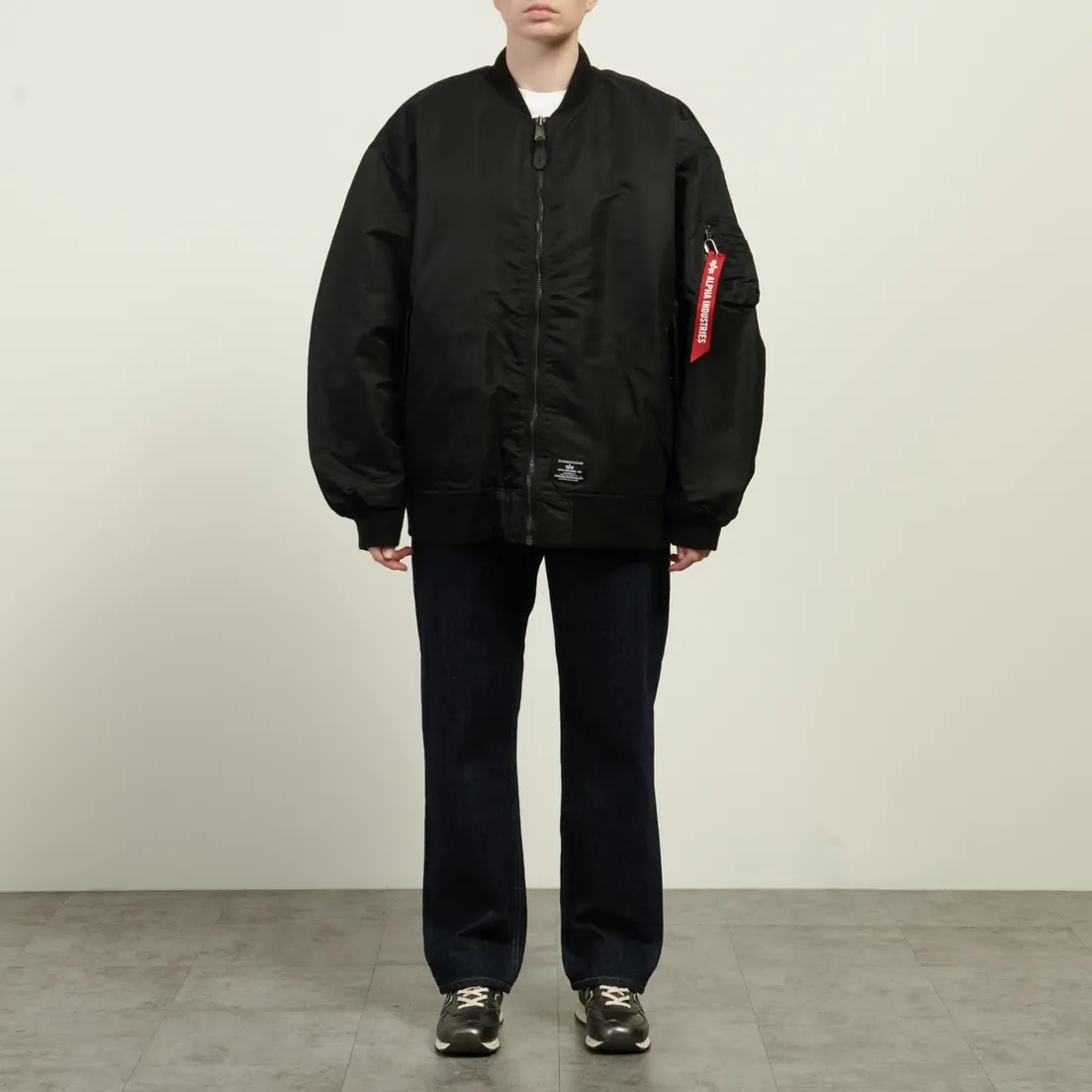 Alpha Industries Женская куртка бомбер Oversized MA-1 Mod Flight