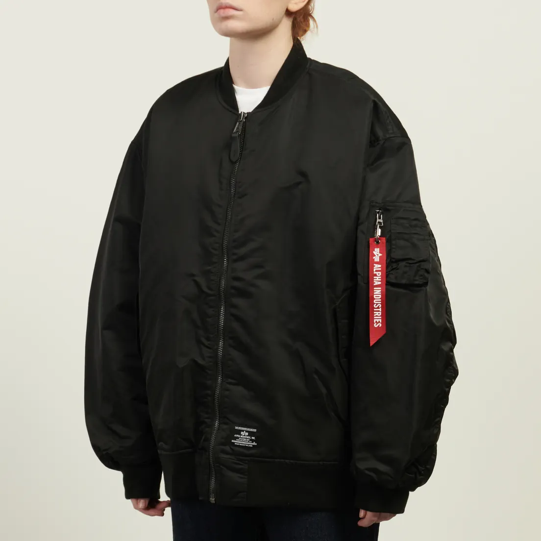 Alpha Industries Женская куртка бомбер Oversized MA-1 Mod Flight