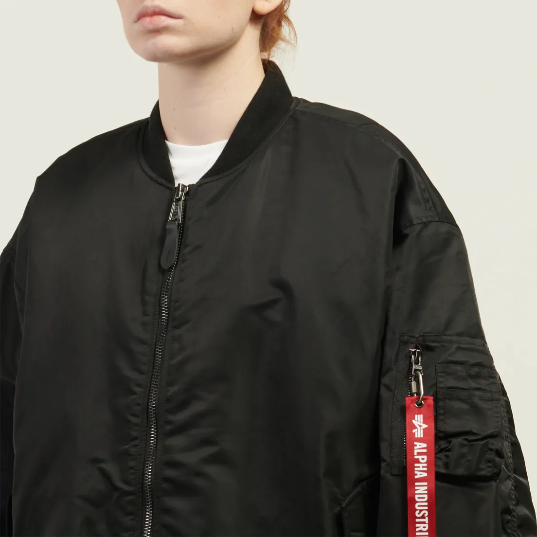 Alpha Industries Женская куртка бомбер Oversized MA-1 Mod Flight