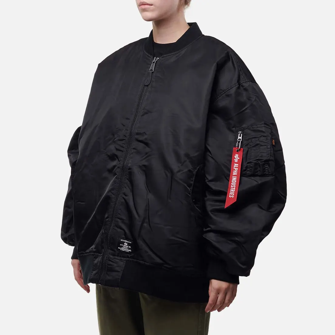 Alpha Industries Женская куртка бомбер Oversized MA-1 Mod Flight