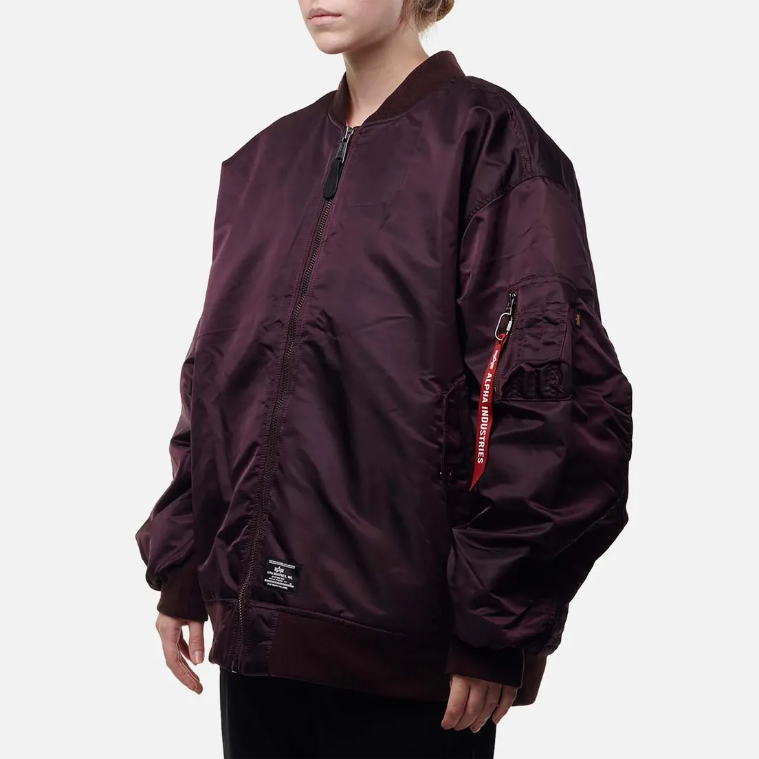 Alpha Industries Женская куртка бомбер Oversized MA-1 Mod Flight