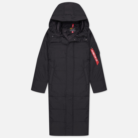 Женская куртка парка Alpha Industries Sierra Primaloft, цвет чёрный, размер L