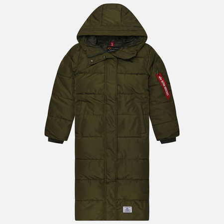  Женская куртка парка Alpha Industries Sierra Gen II, цвет зелёный, размер S