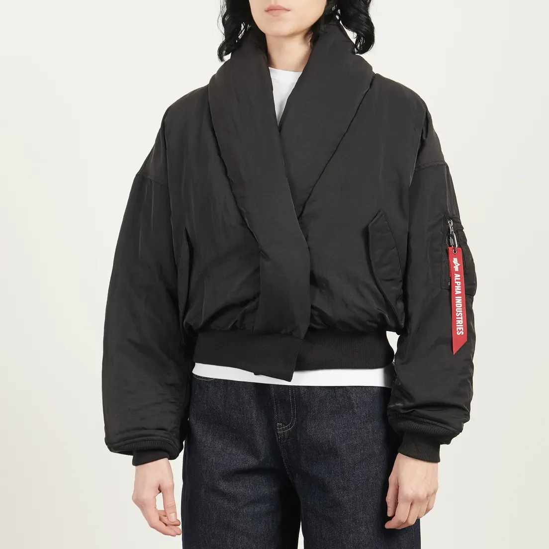 Alpha Industries Женский пуховик Shawl Collar Flight