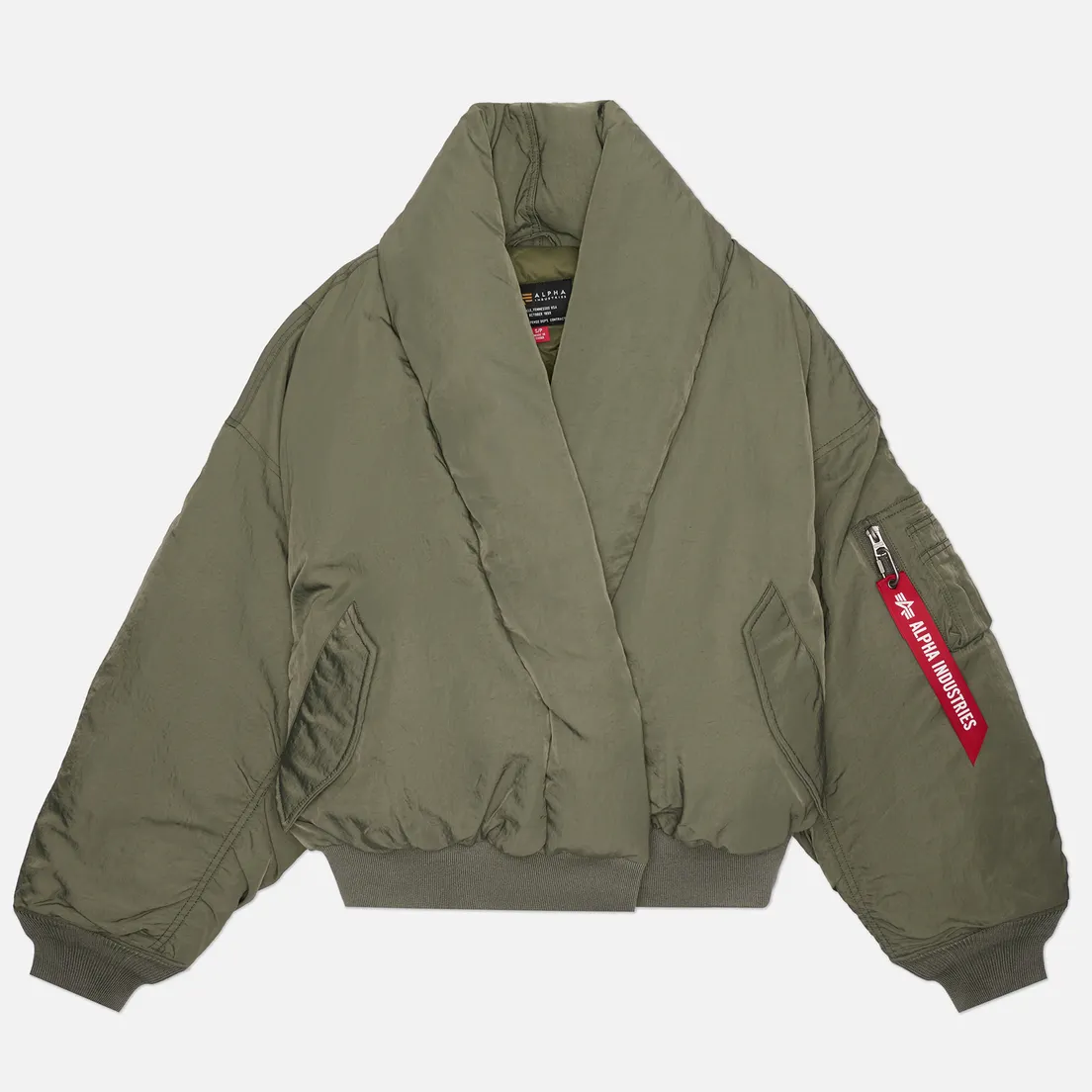 Alpha Industries Женский пуховик Shawl Collar Flight