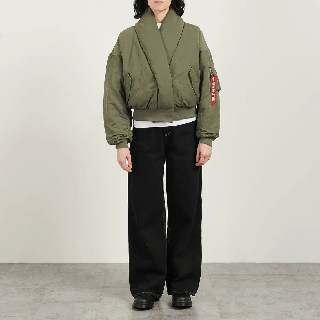 Alpha Industries Женский пуховик Shawl Collar Flight