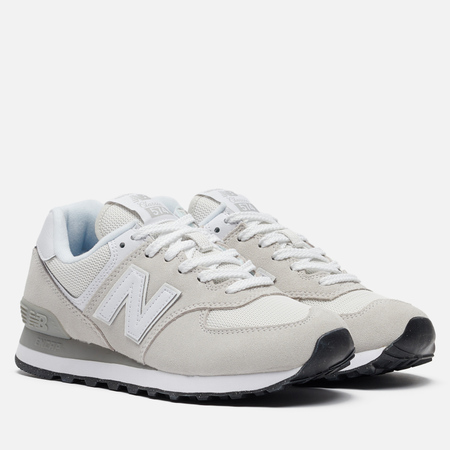 фото Женские кроссовки new balance wl574evw, цвет серый, размер 36 eu