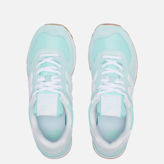 Женские кроссовки New Balance WL574PS2 Mint/White
