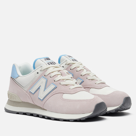 Женские кроссовки New Balance WL574QC, цвет розовый, размер 38 EU