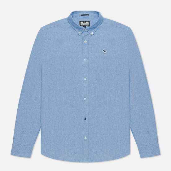Мужская рубашка Weekend Offender Pallomari Cotton Oxford Pale Blue