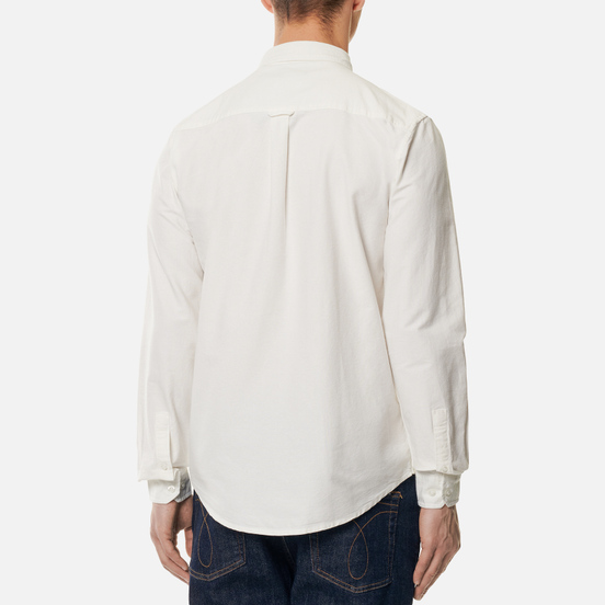 Мужская рубашка Weekend Offender Pallomari Cotton Oxford White