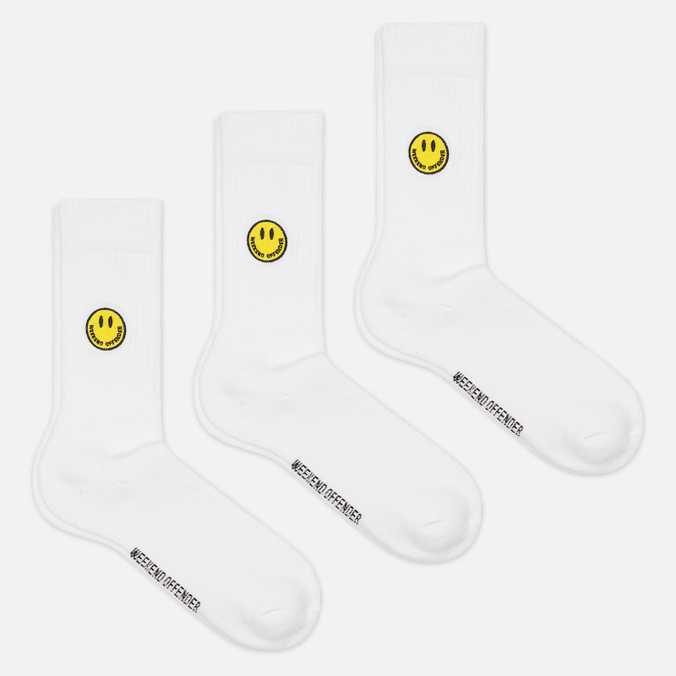 Комплект носков Weekend Offender Smiley Sports 3-Pack
