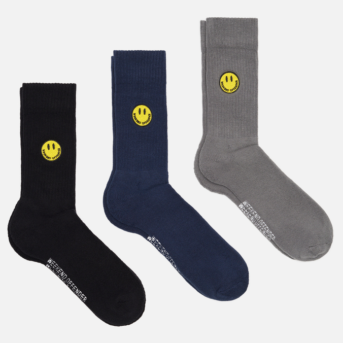 Комплект носков Weekend Offender Smiley Sports 3-Pack