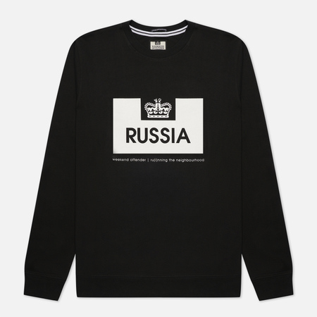 Мужская толстовка Weekend Offender City Series 2 Euro Russia, цвет чёрный, размер S