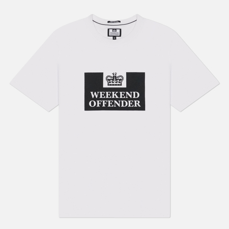 Мужская футболка Weekend Offender Prison Classic, цвет белый, размер XXXL