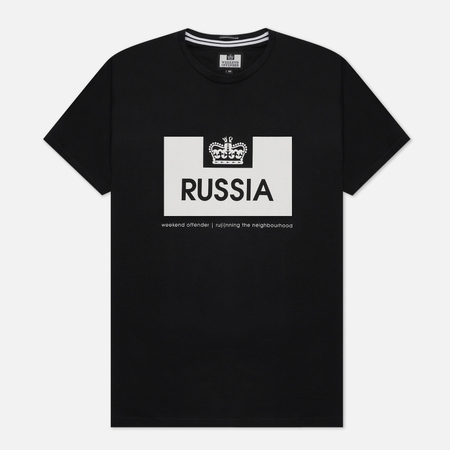 Мужская футболка Weekend Offender City Series 2 Euro Russia, цвет чёрный, размер XXXL