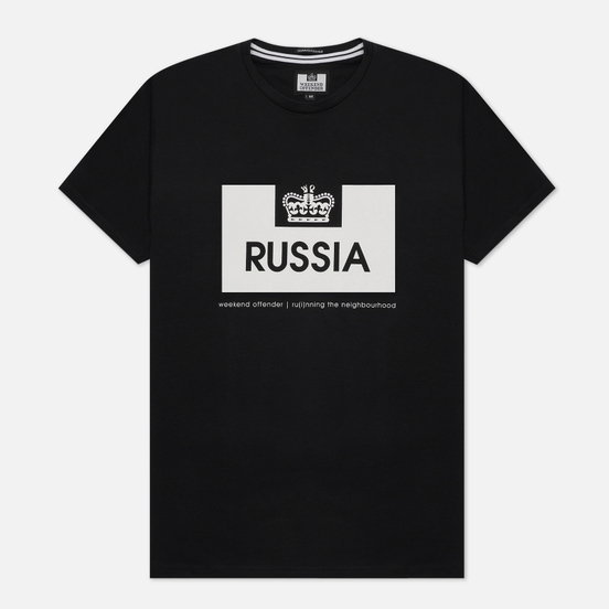 Мужская футболка Weekend Offender City Series 2 Euro Russia Black