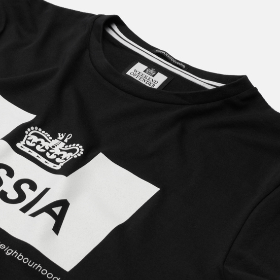 Мужская футболка Weekend Offender City Series 2 Euro Russia Black