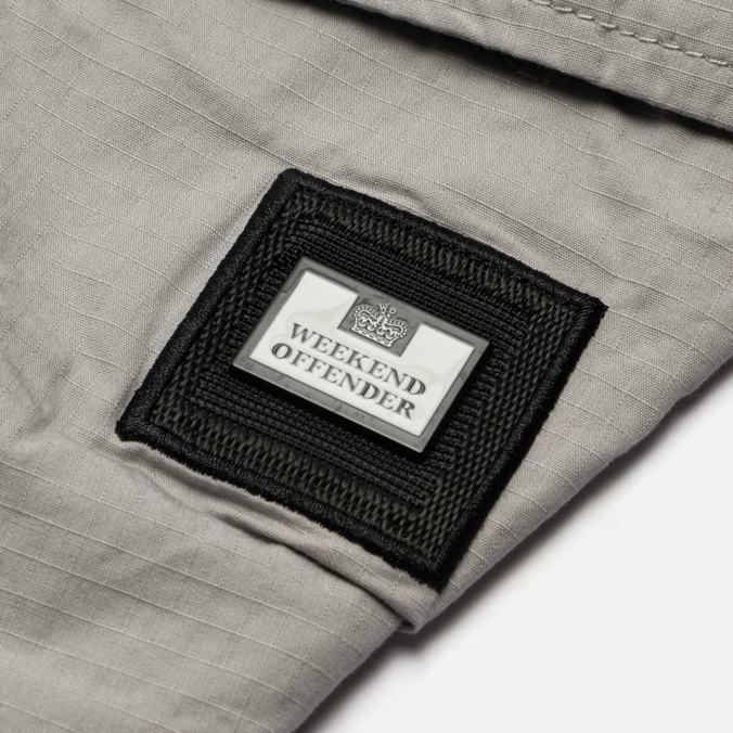 Мужские брюки Weekend Offender, цвет серый, размер S WPSS2101-SILVERFOX Pianamo Ripstop Cargo - фото 4