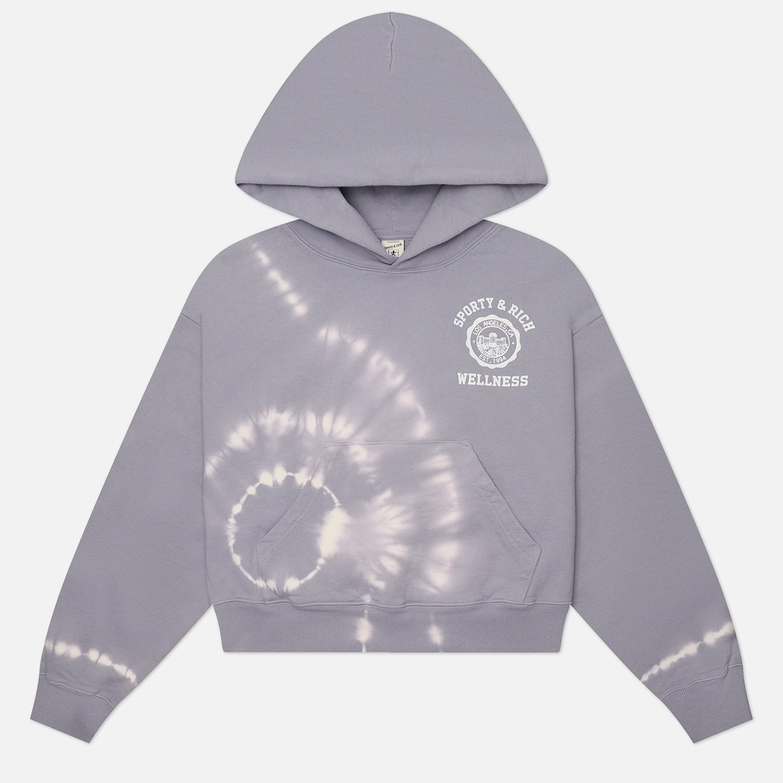 Sporty & Rich Женская толстовка Emblem Cropped Hoodie