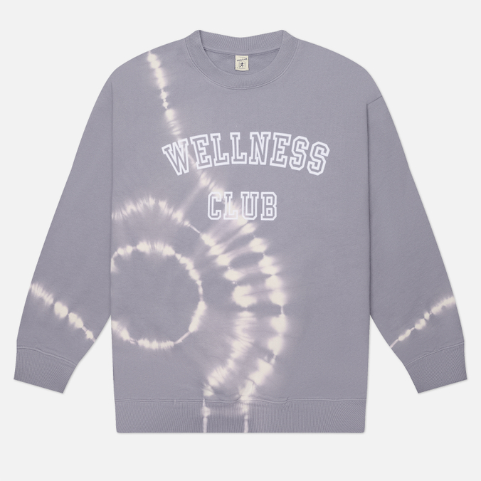 Женская толстовка Sporty & Rich Wellness Club Flocked Crewneck