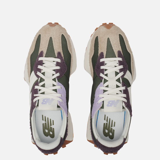 Женские кроссовки New Balance 327 70s Inspired Olive/Grey