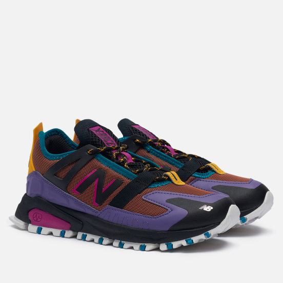 Женские кроссовки New Balance X-Racer Utility Brown/Purple/Black