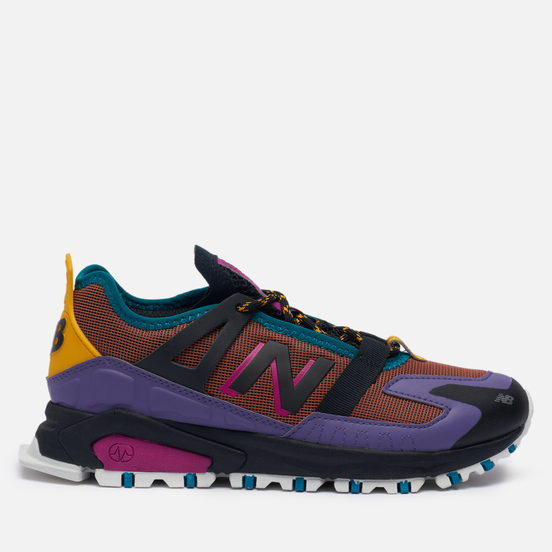 Женские кроссовки New Balance X-Racer Utility Brown/Purple/Black