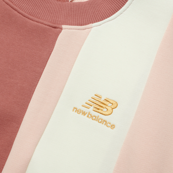 Женская толстовка New Balance Athletics Higher Learning Crew Neck Henna