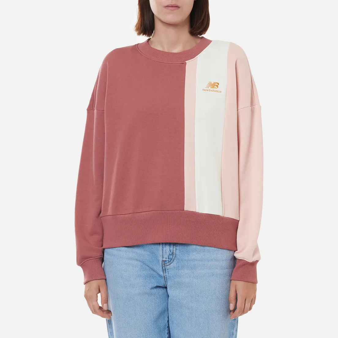 New Balance Женская толстовка Athletics Higher Learning Crew Neck