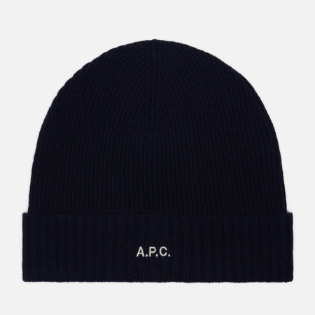   Brandshop Шапка A.P.C. Colin, цвет синий, размер L-XL