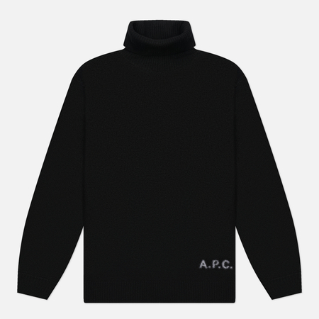Мужской свитер A.P.C. Walter, цвет чёрный, размер M