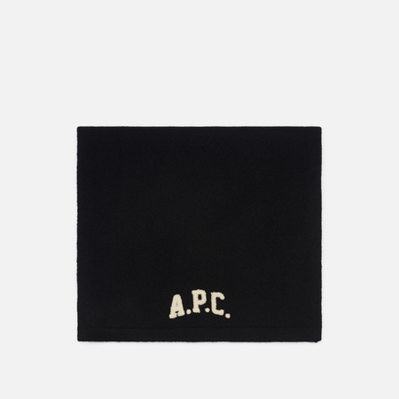 Шарф A.P.C. Jesse, цвет чёрный